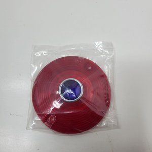 CHRIS PRODUCTS Turn Signal Lens - '63-'85 FL - Red with Blue Dot DHD3RB